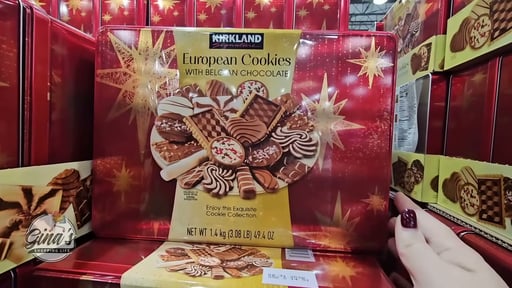 Kirkland Signature European Cookies with Belgian Chocolate, 49.4 oz