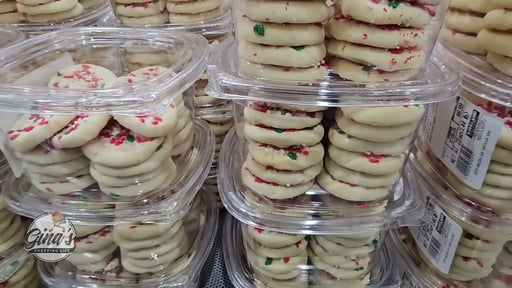 Christmas Sugar Cookie with Sprinkles 24 Count