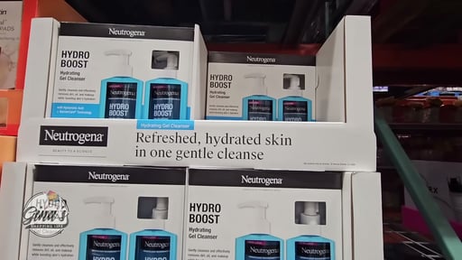 Neutrogena Hydro Boost Gel Cleanser, 2-Pack, 12 fl oz Each