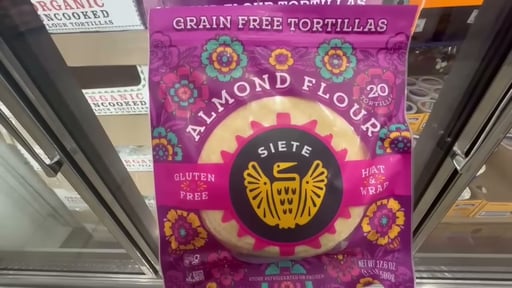 Siete Almond Flour Tortilla 20 Count 17.5 Ounces