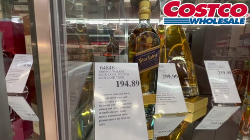 Johnnie Walker Blue Label Scotch 750ml