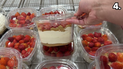 Strawberries and Crème Trifle