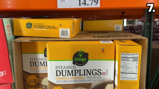 Bibigo Steamed Dumplings (Chicken & Vegetable)