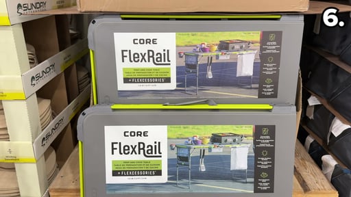 Core FlexRail Height Adjustable Cook Table