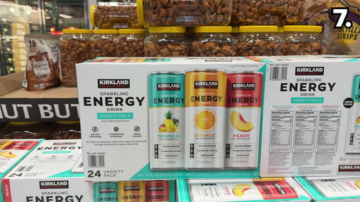 Kirkland Signature Sparkling Energy Drink Variety Pack (24-pack)