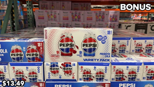Pepsi Prebiotic Cola Variety Pack, 18 ct / 12 oz