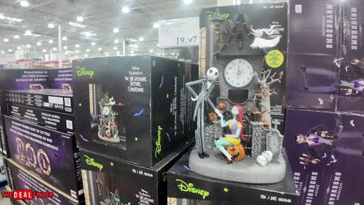Disney Nightmare Before Christmas 22" Animated Clock Tower with LED and Music