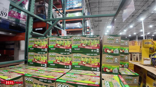 GoGo squeeZ Organic Applesauce Variety Pouches, 28 Count, 3.2 oz Each