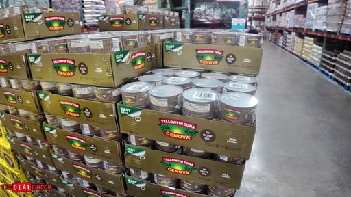Genova Yellowfin Light Tuna in Olive Oil, 6 Pack, 7 oz Cans