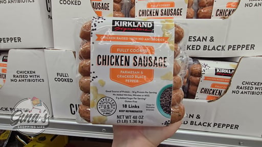 Kirkland Signature Chicken Sausage 48 Ounce Package