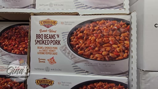 Cantella's Sweet Heat BBQ Beans 'N Smoked Pork, 32 oz