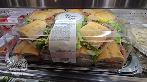 Artisan Bread Sandwich Platter Chicken & Roast Beef