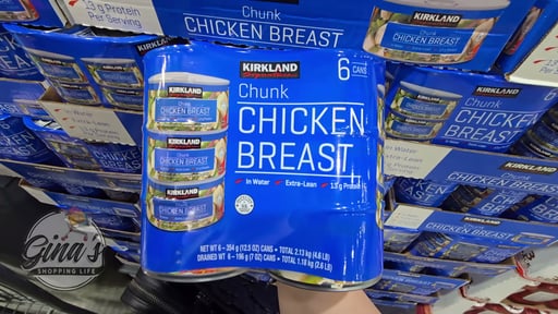 Kirkland Signature Chunk Chicken Breast 6/12.5 Ounce Cans