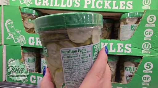 Grillo's Pickles Dill Chips 32 Ounce Container
