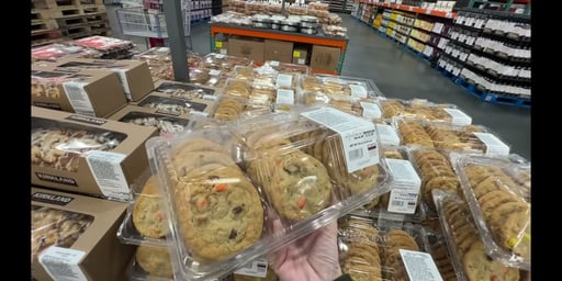 Kirkland Signature Peanut Butter Monster Cookies 24ct