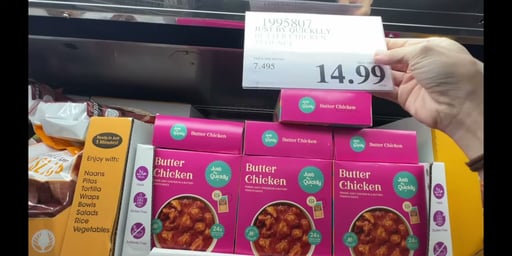 Just By Quickly Butter Chicken