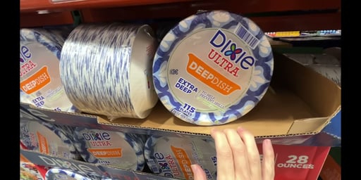 Dixie Ultra Deep Dish Paper Plates