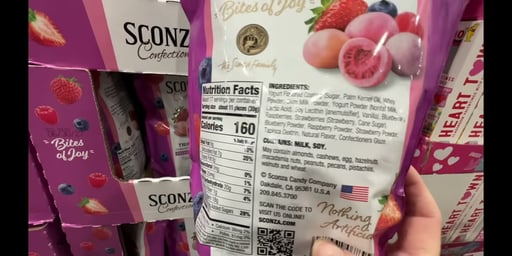 Sconza Freeze Dried Berry Mix, 18 oz