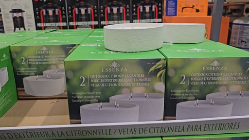 Essenza Outdoor Citronella Candle 2-Pack