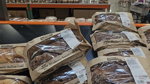 Blueberry Sourdough Bread