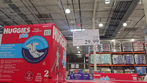 Huggies Plus Diapers Size 2 12-18 lbs 174 ct