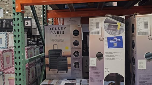 Delsey 2 Piece Luggage Hardside Set