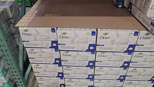 Dove Original Beauty Bar Soap 16-Pack, 3.75 oz