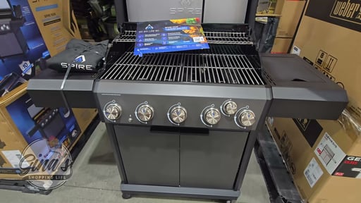 Spire 6-Burner 550X Gas Grill with Cover