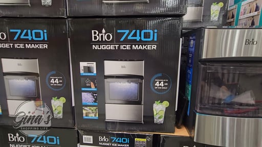 Brio 740i 44 lb Countertop Nugget Ice Maker