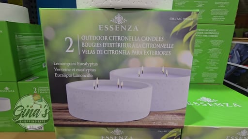Essenza Outdoor Citronella Candle 2-Pack