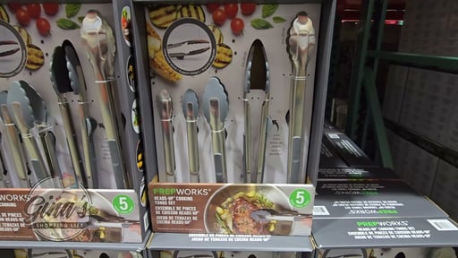 PrepWorks Heads-Up Cooking Tongs 5-Piece Set