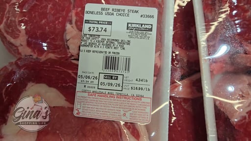 Beef Ribeye Steak Boneless USDA Choice