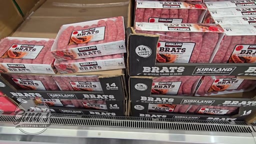 Kirkland Signature Bratwurst 56 Ounce Package