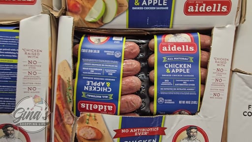 Aidells Chicken & Apple Smoked Chicken Sausage