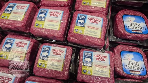 Great Range Ground Bison 90% Lean, 2 - 1.25 lb Units