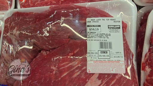 Beef Loin Tri Tip Roast, Per Lb.