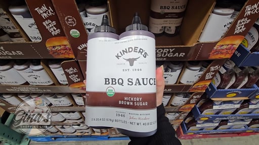 Kinder's Organic Hickory Brown Sugar BBQ Sauce 2/20.4 OZ