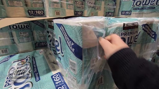 Kirkland Signature Paper Towel 12/160 Sheets