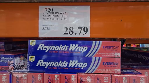 Reynolds Wrap Aluminum Foil 2/12" X 83.33 YDS