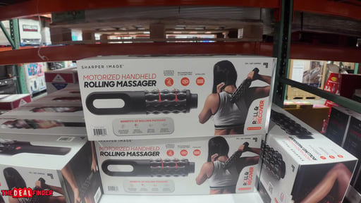 Sharper Image Handheld Rolling Massager