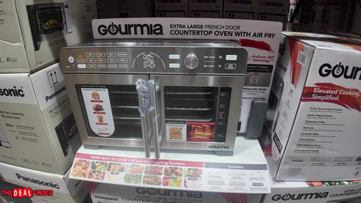 Gourmia French Door Countertop Oven