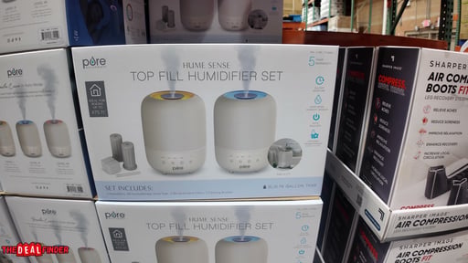Pure Enrichment 0.79 Gallon Ultrasonic Humidifier 2-Pack