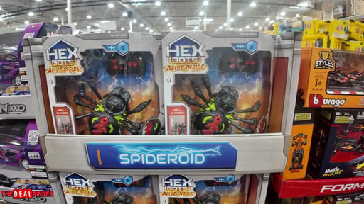 Spin Master Hex Bots Wall Crawling Spider Remote Control Toy