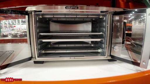 Gourmia French Door Digital Air Fryer Oven 45-Quart