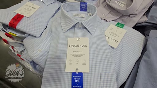 Calvin Klein Multi-Stretch Men's Dress Shirt