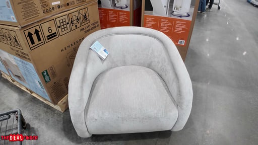 Henredon Aspen Hill Fabric Swivel Accent Chair