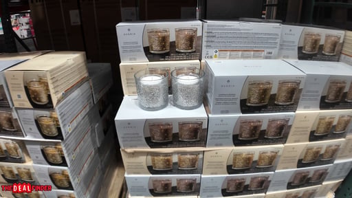 Avaria 2-Pack Glitter LED Confetti Scent Candles