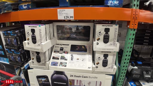 Nextbase Piqo 2K Dashcam with 64GB MicroSD Card and Piqo Quick Connect Cable