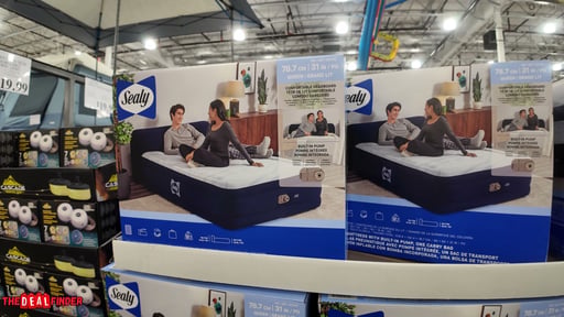 Sealy Queen Airbed with Headboard