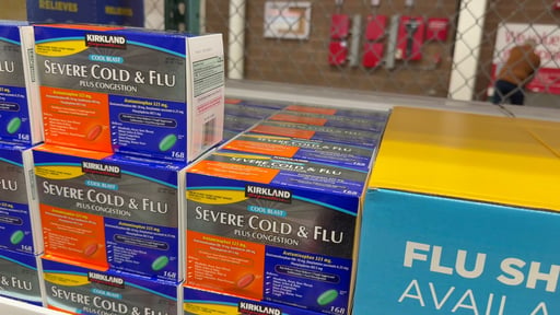 Kirkland Signature Severe Cold & Flu Day/Night 168 Caplets